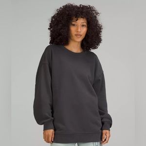Lululemon - Perfectly Oversized Crew in Graphite Grey